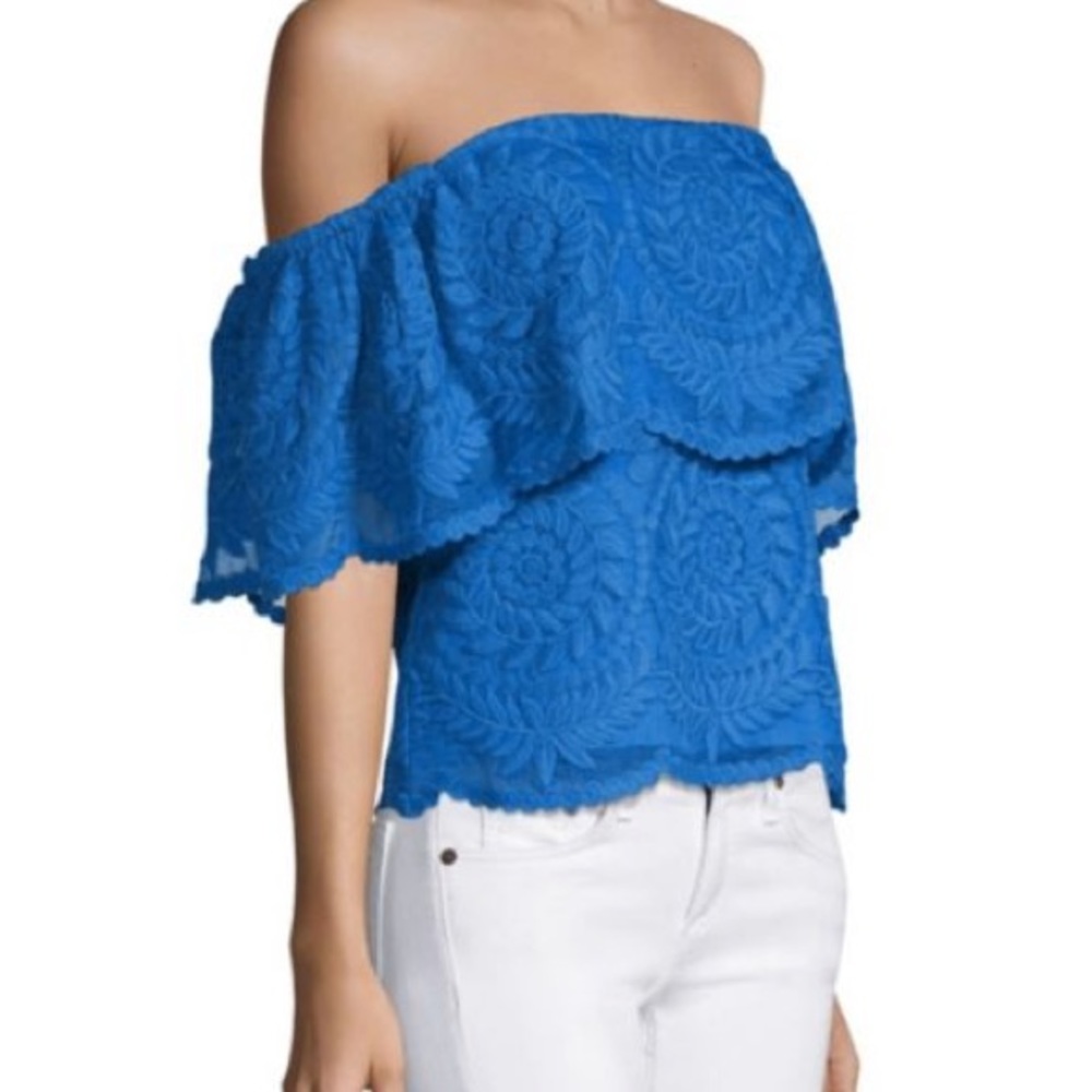 KOBI HALPERINCiara Off-the-shoulder Silk Blouse